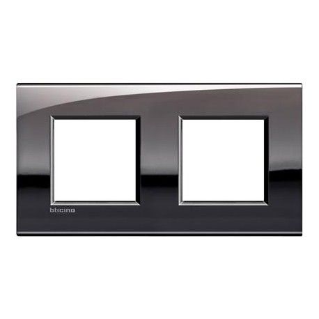 MARCO 2 ELEMENTOS ESTAÑO BTICINO LIVINGLIGHT AIR LNE4802M2PT