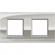 MARCO 2 ELEMENTOS PALADIO BTICINO LIVINGLIGHT AIR LNE4802M2PL