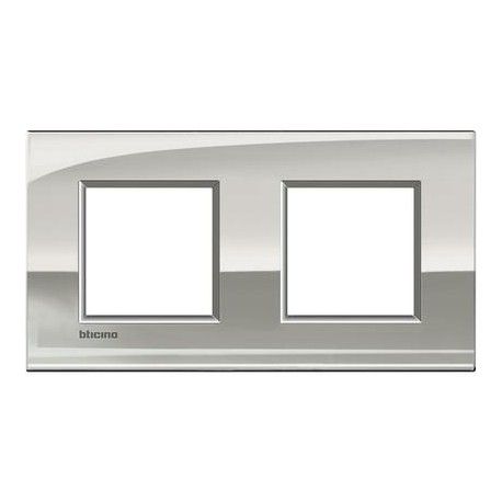MARCO 2 ELEMENTOS PALADIO BTICINO LIVINGLIGHT AIR LNE4802M2PL