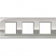 MARCO 3 ELEMENTOS PALADIO BTICINO LIVINGLIGHT AIR LNE4802M3PL