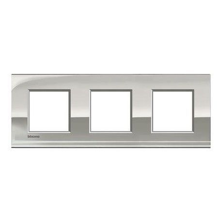 MARCO 3 ELEMENTOS PALADIO BTICINO LIVINGLIGHT AIR LNE4802M3PL