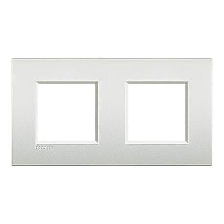 MARCO 2 ELEMENTOS PERLA BTICINO LIVINGLIGHT AIR LNE4802M2PR