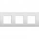 MARCO 3 ELEMENTOS PERLA BTICINO LIVINGLIGHT AIR LNE4802M3PR