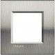 MARCO 1 ELEMENTO ACERO PULIDO BTICINO LIVINGLIGHT LNA4802ACS