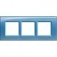 MARCO 3 ELEMENTOS AZUL BTICINO LIVINGLIGHT LNA4802M3AD