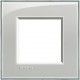 MARCO 1 ELEMENTO GRIS HIELO BTICINO LIVINGLIGHT LNA4802KG