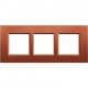 MARCO 3 ELEMENTOS LADRILLO BTICINO LIVINGLIGHT LNA4802M3RK