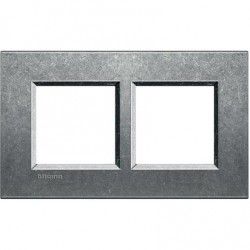 MARCO 2 ELEMENTOS NATIVO BTICINO LIVINGLIGHT LNA4802M2NA