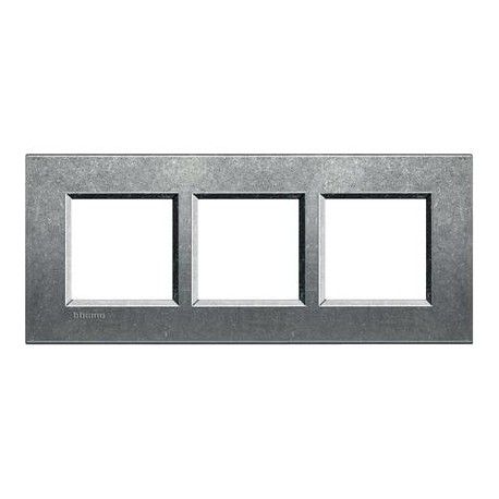 MARCO 3 ELEMENTOS NATIVO BTICINO LIVINGLIGHT LNA4802M3NA