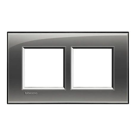 MARCO 2 ELEMENTOS NIEBLA BTICINO LIVINGLIGHT LNA4802M2KF