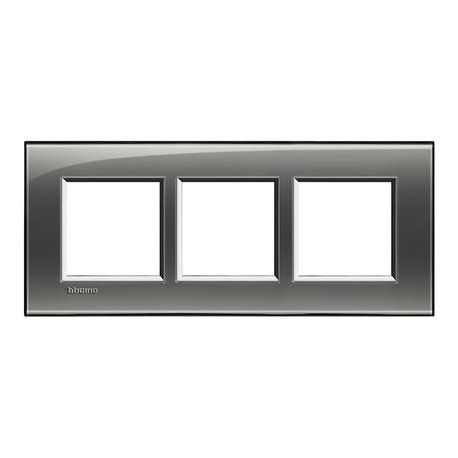 MARCO 3 ELEMENTOS NIEBLA BTICINO LIVINGLIGHT LNA4802M3KF