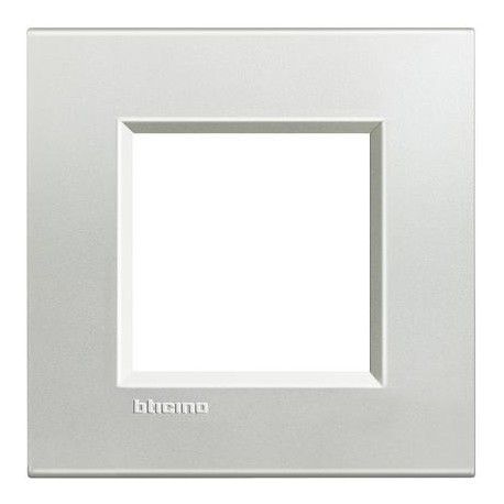MARCO 1 ELEMENTO PLATA BTICINO LIVINGLIGHT LNA4802AG