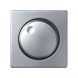 TAPA + BOTON ALUMINIO REGULADOR ELECTRONICO SIMON 82 82054-33