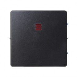 TECLA GRAFITO INTERRUPTOR Y CONMUTADOR CON LUMINOSO SIMON 82 82011-38