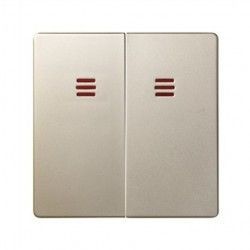 GRUPO CAVA 2 TECLAS CON LUMINOSO SIMON 82 82025-34