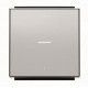 TECLA PLATA CON VISOR ON-OFF NIESSEN SKY 8501.4 PL
