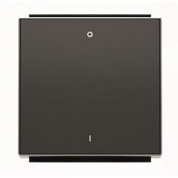 TECLA SIN VISOR NEGRO SOLF ON-OFF NIESSEN SKY 8501.2 NS