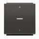 TECLA NEGRO SOLF CON VISOR ON-OFF NIESSEN SKY 8501.4 NS