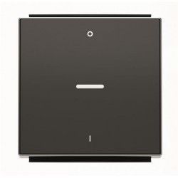 TECLA NEGRO SOLF CON VISOR ON-OFF NIESSEN SKY 8501.4 NS