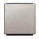 TECLA SIN VISOR ACERO INOXIDABLE NIESSEN SKY 8501 AI