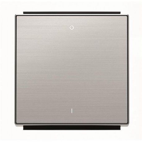 TECLA SIN VISOR ACERO INOXIDABLE ON-OFF NIESSEN SKY 8501.2 AI