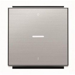 TECLA ACERO INOXIDABLE CON VISOR ON-OFF NIESSEN SKY 8501.4 AI