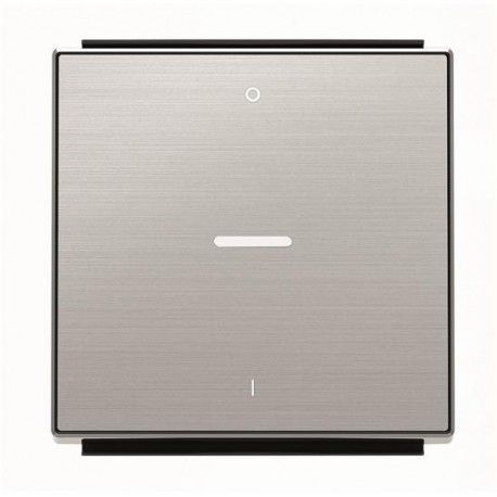 TECLA ACERO INOXIDABLE CON VISOR ON-OFF NIESSEN SKY 8501.4 AI
