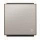 TECLA ACERO INOXIDABLE CON SIMBOLO LUZ NIESSEN SKY 8504.2 AI