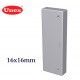 TAPA FINAL GRIS 16x16 MM U24X UNEX 78381-04