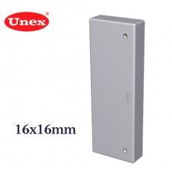 TAPA FINAL GRIS 16x16 MM U24X UNEX 78381-04
