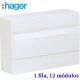 CAJA AUTOMATICOS DE SUPERFICIE 12 MODULOS HAGER VD112NE
