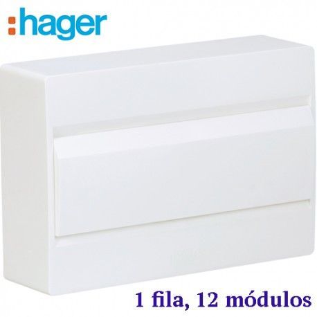 CAJA AUTOMATICOS DE SUPERFICIE 12 MODULOS HAGER VD112NE