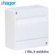 CAJA AUTOMATICOS DE SUPERFICIE CON PUERTA 8 MODULOS HAGER VD108NE + VZ912N