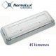 LUZ DE EMERGENCIA LED NO PERMANENTE 45 LUMENES NORMALUX DUNNA D-60L