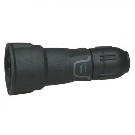 BASE AEREA NEGRA DE GOMA 16A 2P+T LEGRAND 50341