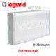 LUZ DE EMERGENCIA LED PERMANENTE 160 LUMENES URA ONE LEGRAND 661632