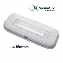 LUZ DE EMERGENCIA LED NO PERMANENTE 370 LUMENES NORMALUX STYLO S-400L