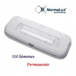LUZ DE EMERGENCIA LED NO PERMANENTE 310 LUMENES NORMALUX STYLO SL-300