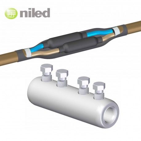 EMPALME NILED TORNILLERIA 50/95MM2 REDES SUBTERRANEAS INDUSTRIALES CABLE FLEXIBLE MET-95K