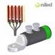TERMINAL NILED PREAISLADO CON TORNILLOS 50-95MM2 PARA REDES SUBTERRANEAS TTP-95/8