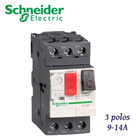 DISYUNTOR GUARDAMOTOR TeSys 3 POLOS 9-14A SCHNEIDER GV2ME16