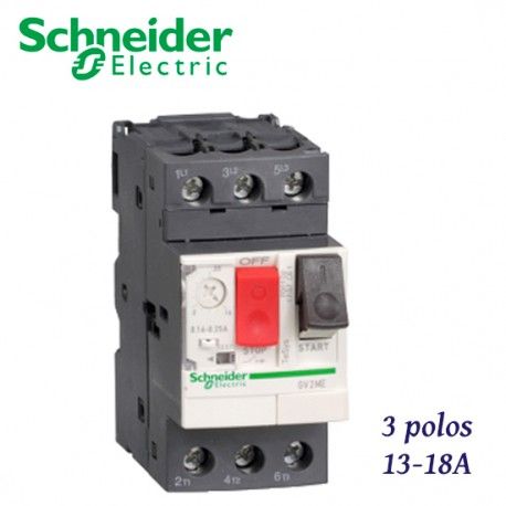 DISYUNTOR GUARDAMOTOR TeSys 3 POLOS 13-18A SCHNEIDER GV2ME20