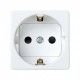 BASE  SCHUKO BLANCA EMBORNAMIENTO TORNILLO SIMON