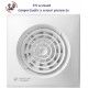 EXTRACTOR DE BAÑO BLANCO 5W TEMPORIZADOR Y DETECTOR PRESENCIA S&P SILENT-100 CDZ ECOWATT