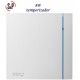 EXTRACTOR DE BAÑO BLANCO 8W CON TEMPORIZADOR S&P SILENT-100 CRZ DESIGN