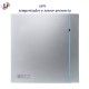 EXTRACTOR DE BAÑO GRIS 16W TEMPORIZADOR Y DETECTOR PRESENCIA S&P SILENT-200 CHZ SILVER DESIGN-3C