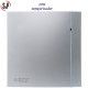EXTRACTOR DE BAÑO GRIS 29W CON TEMPORIZADOR S&P SILENT-300 CRZ SILVER DESIGN-3C