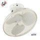 VENTILADOR DE TECHO ROTATIVO SILENCIOSO 60W GRIS 3 VELOCIDADES S&P ARTIC-400 R