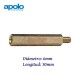MANGUITO SEPARADOR HEXAGONAL MACHO-HEMBRA 6X30MM APOLO 9B630MH