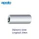 MANGUITO DE UNION CILINDRICO DE ACERO CINCADO 6X20MM APOLO 9620MSC